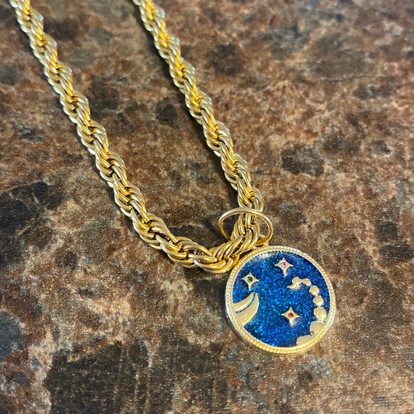 Amelie Jewelry Jewelry - 18K Gold FILLED Scorpio Zodiac Necklace, Gold Constellation, TARNISH FREE